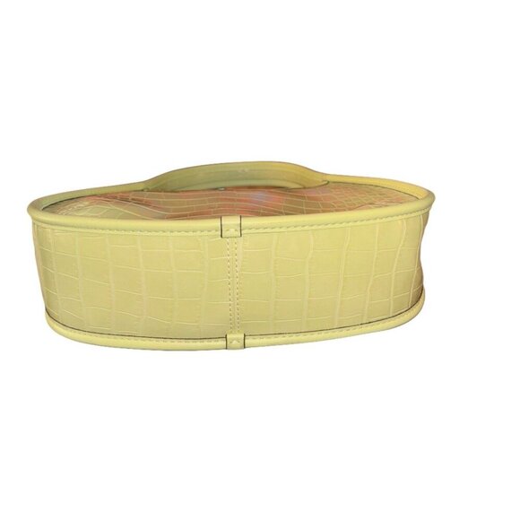 Coach Coachtopia Ergo Embossed in Pale Lime Croc Leather Tote Top Handle Bag - Picture 6 of 8